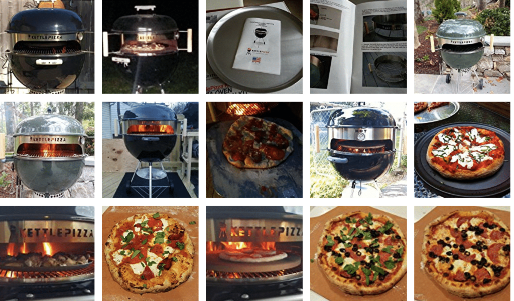 KettlePizza Customer Collage